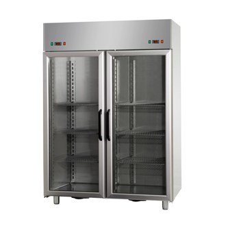 Armadio Refrigerato TN/TN 1400 lt 2 Porte Vetro