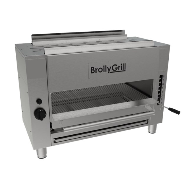 Broiler grill professionale Broily gas 12,8 Kw