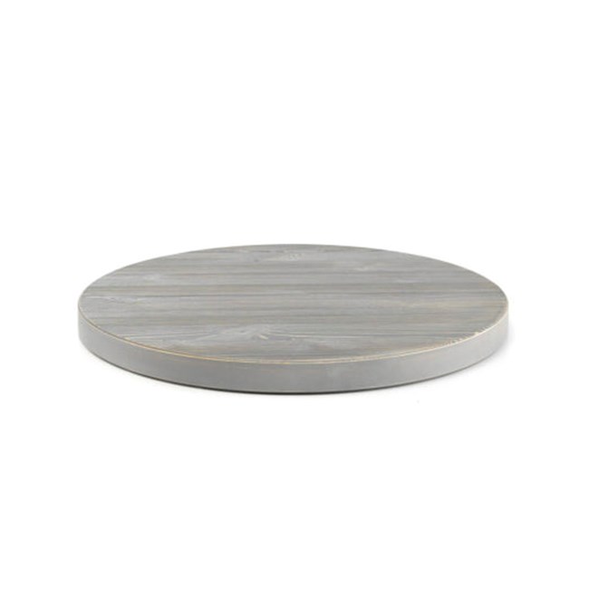 Piano in legno di pino grigio roccia Ø 60 cm