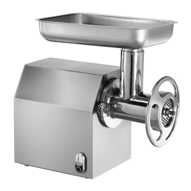 Tritacarne professionale gruppo macinazione acciaio inox bocca Ø 52 mm trifase