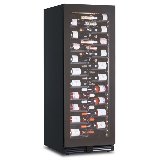 Frigo vini ventilata +2°C/+20°C  +12 °C / +20 °C nero