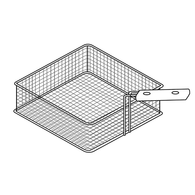 Cesto intero per friggitrice 8 Lt