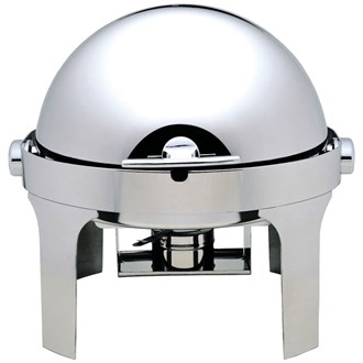 Chafing dish inox coperchio roll top