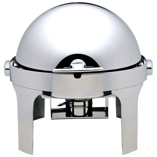 Chafing dish inox coperchio roll top