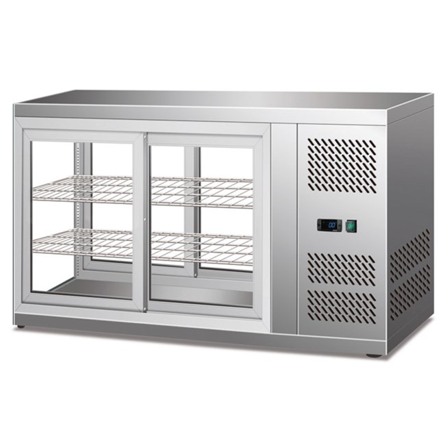 Frigo vetrina per bibite da banco 163 Lt