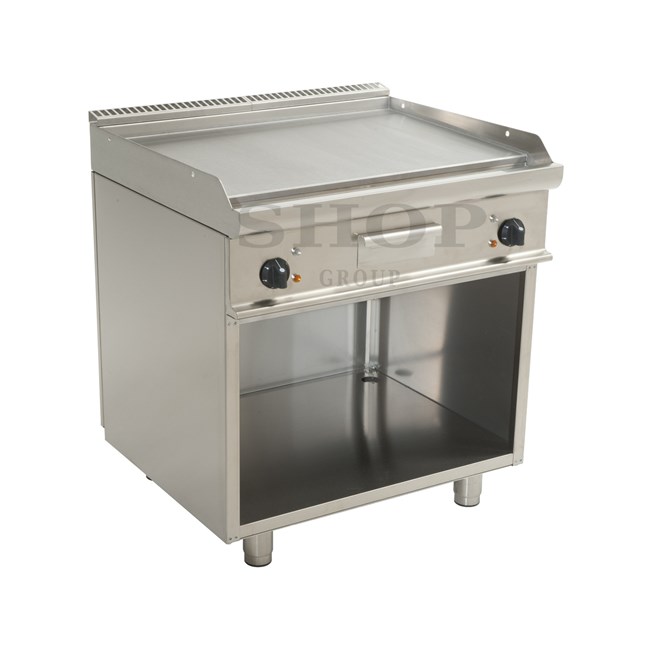 Fry top elettrico piastra liscia professionale L 70