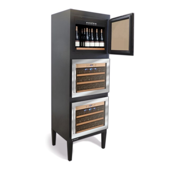 Espositore per vino componibile Vinity 3 V