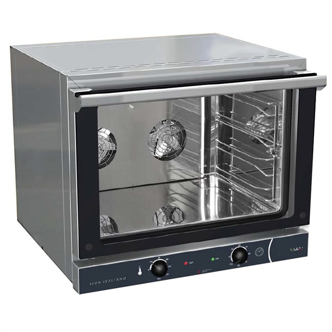 Forno a Convenzione Elettrico 4 Teglie GN1/1 con GRILL