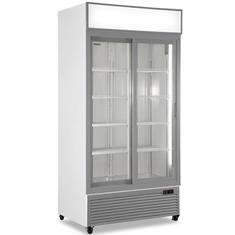 Vetrina frigo bibite CL801V2GCSL WHITE scorrevoli