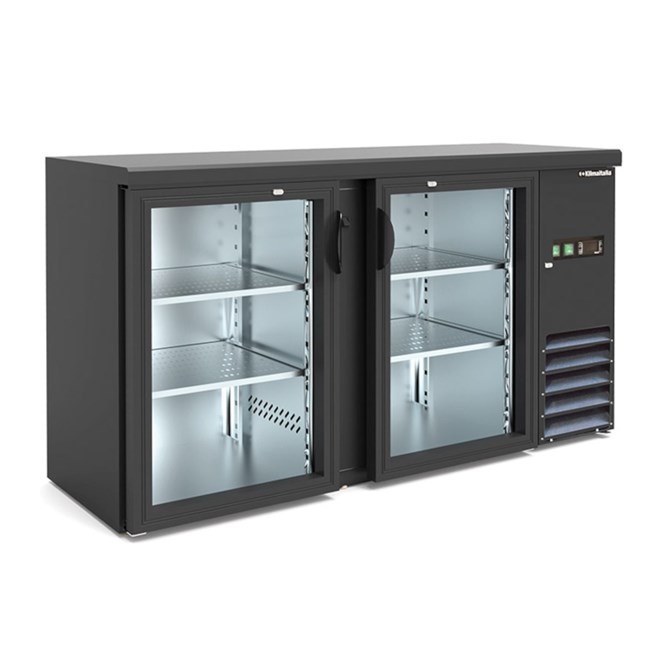 frigo bibite sottobanco due porte BB200GD 315 Lt