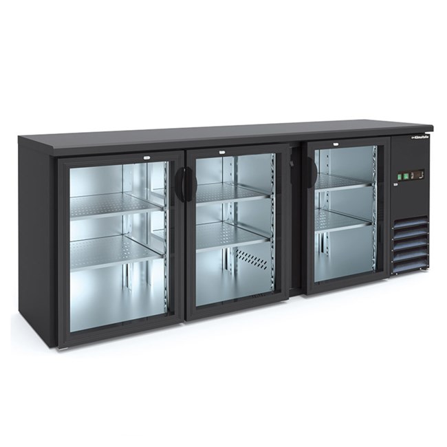 frigo bibite sottobanco due porte BB300GD 432 Lt