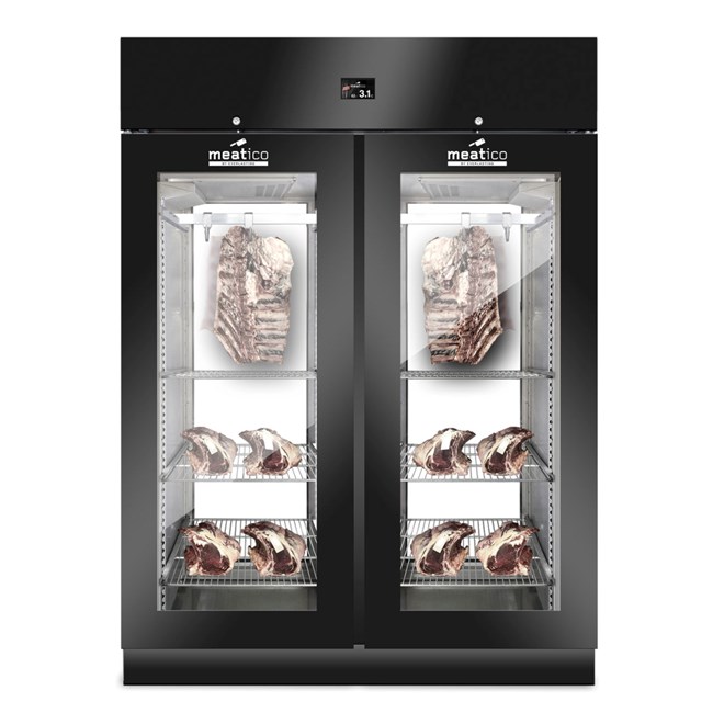 Frollatore carne MEATICO stg meat 1500 black panorama