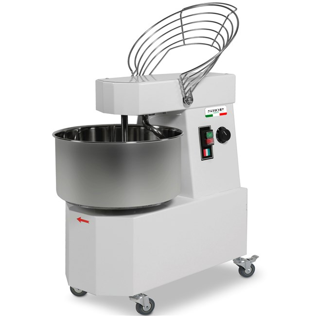 impastatrice-spirale-per-pizzeria-gh-40-coperchio-aperto-41-litri-36-kg-pane-pasticceria-una-velocit&#224;-trifase