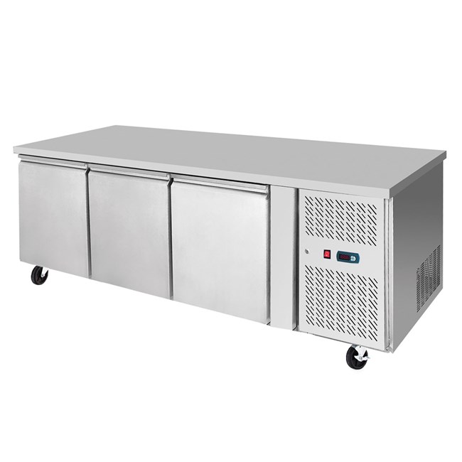 Tavolo refrigerato TN 3 porte su ruote