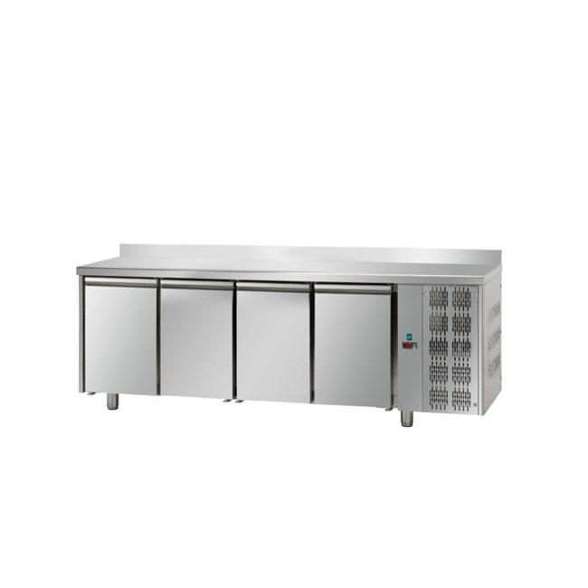 Tavolo refrigerato TN 4 porte con alzatina M