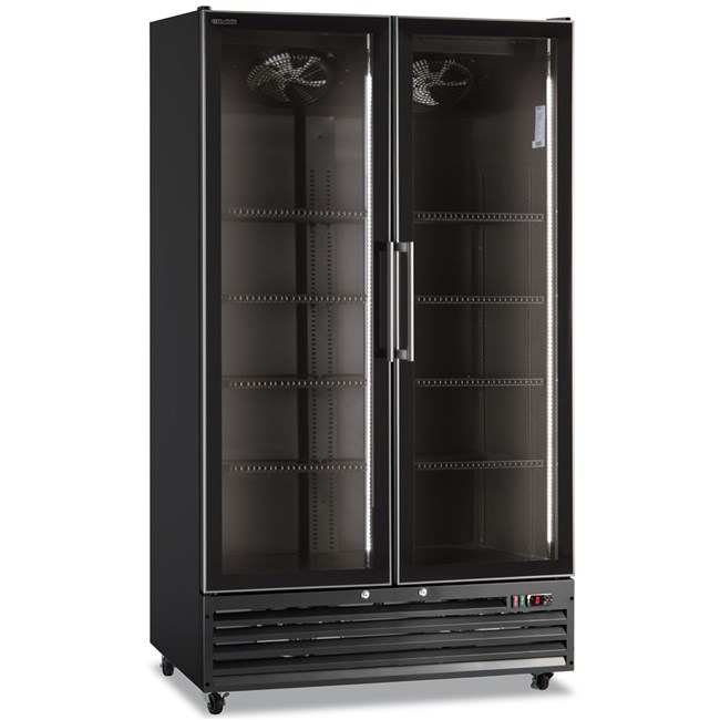 Frigo bibite ventilato ICOOL110JUMBO BLACK 1000 Lt