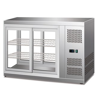 Frigo vetrina per bibite da banco 120 Lt