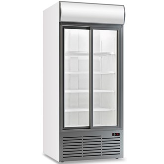 Vetrina frigo bibite CL113TCSL WHITE scorrevoli