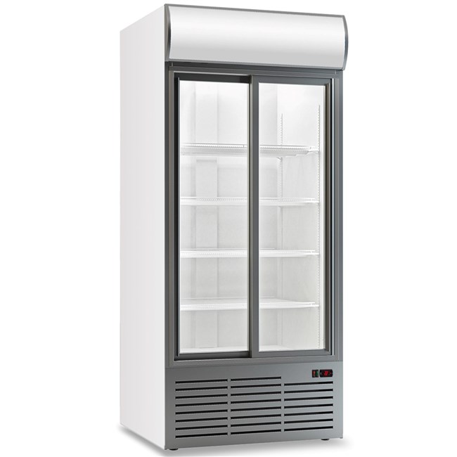 Vetrina frigo bibite CL113TCSL WHITE scorrevoli