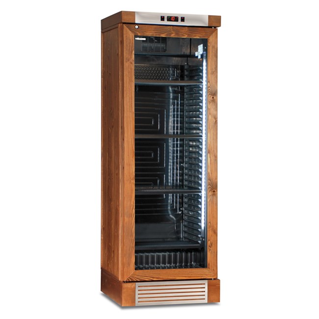 Frigo vini in legno con ventola 382 Lt CLW420L