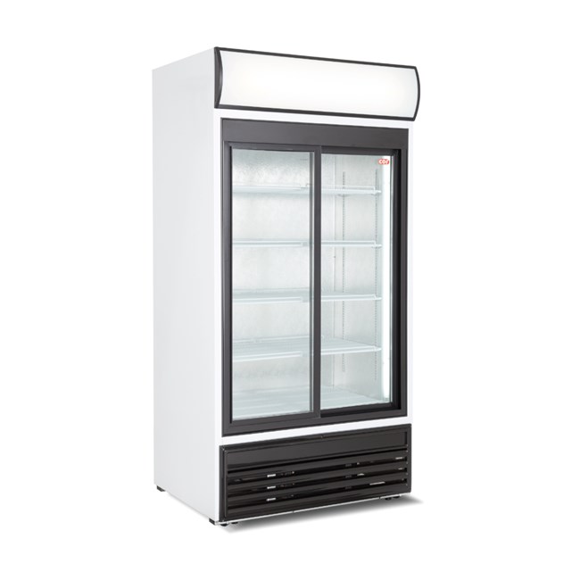 Frigo vetrina Cof ventilata Lt 771 2 porte scorrevoli