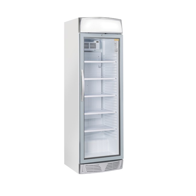 Vetrina frigo bibite 350 Lt con spot luminoso