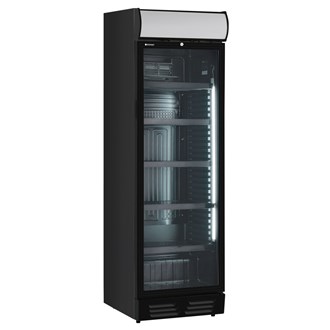 Frigo vetrina bibite 390 Lt statica nero