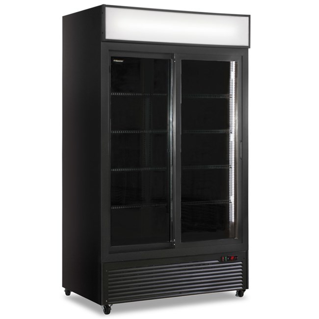 Vetrina frigo bibite CL1100V2GCSL black