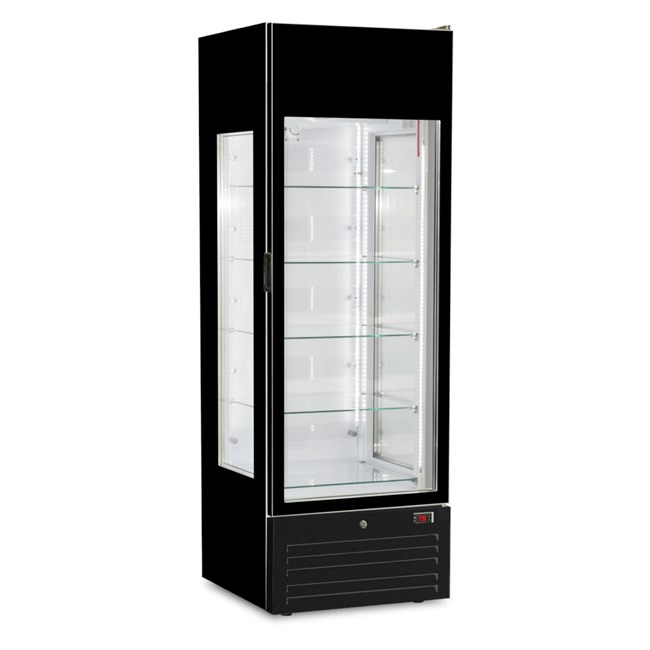 Vetrina frigo gelateria glamour tower 441 Lt nero