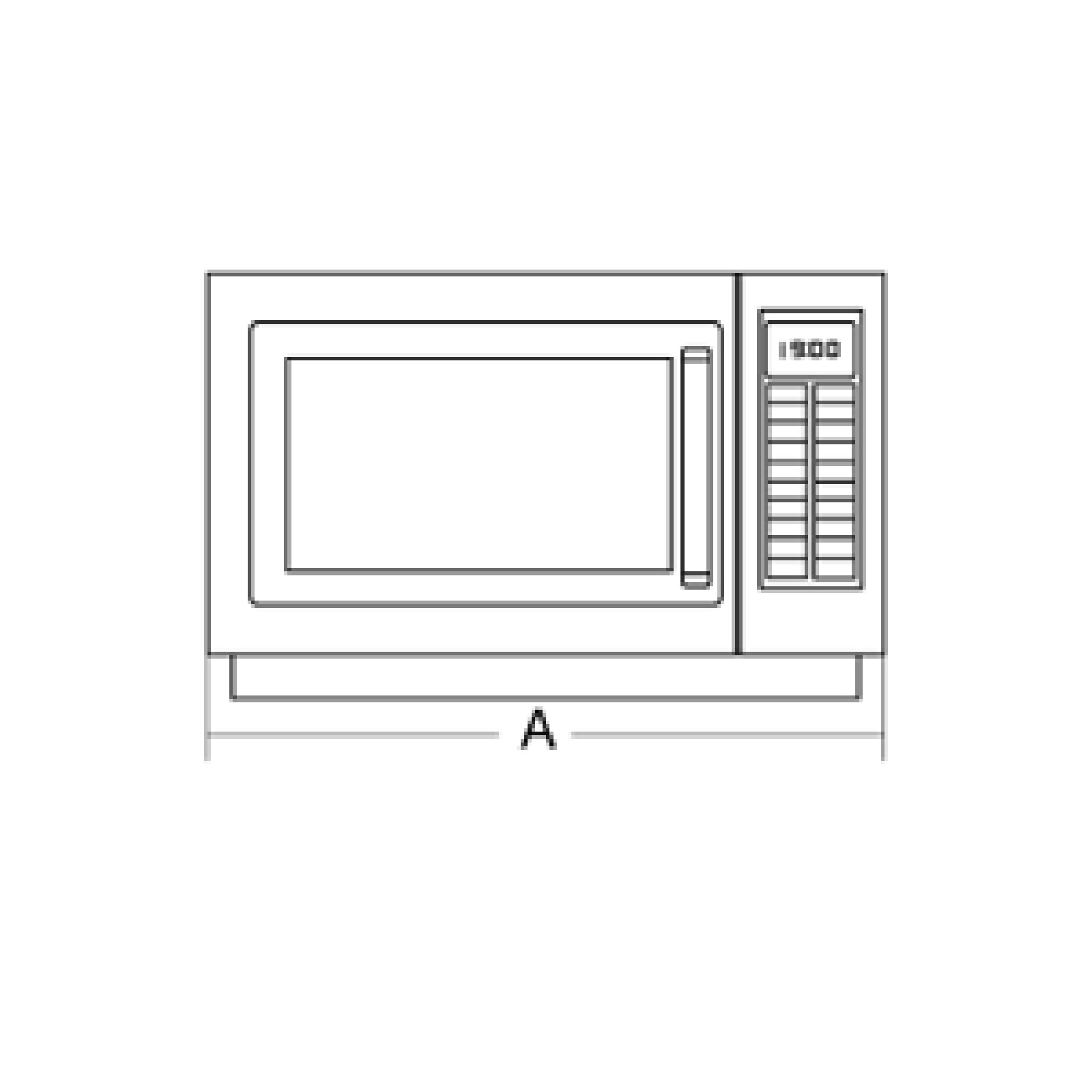 Forno microonde Samsung professionale 1100 Watt 26 Lt